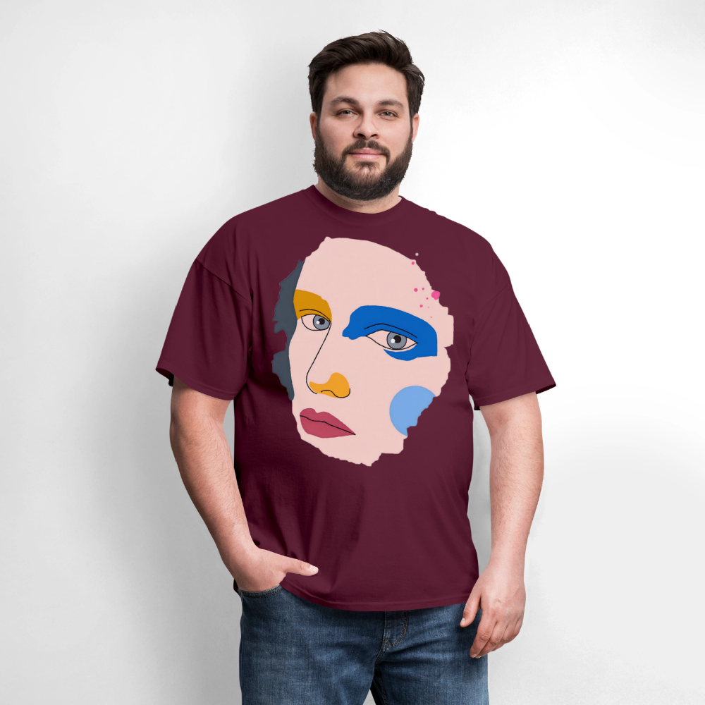Bold Face - burgundy