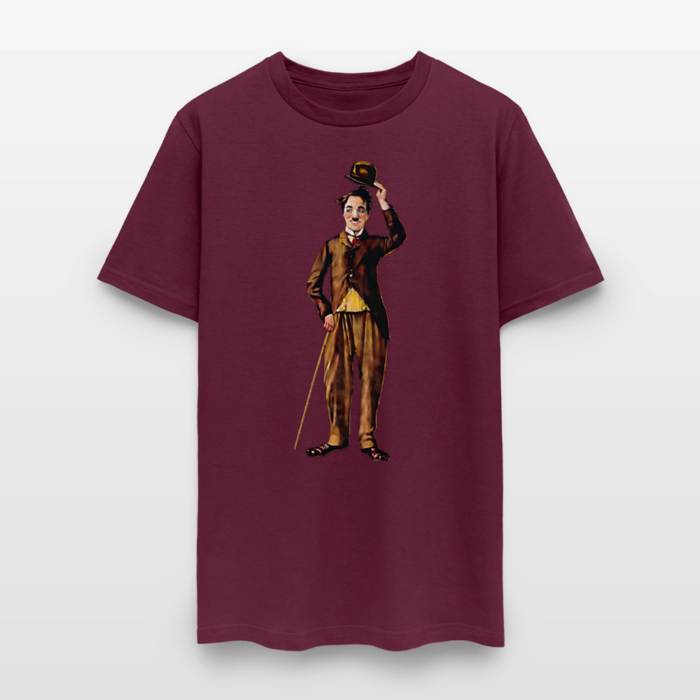 Charlie Chaplin - burgundy
