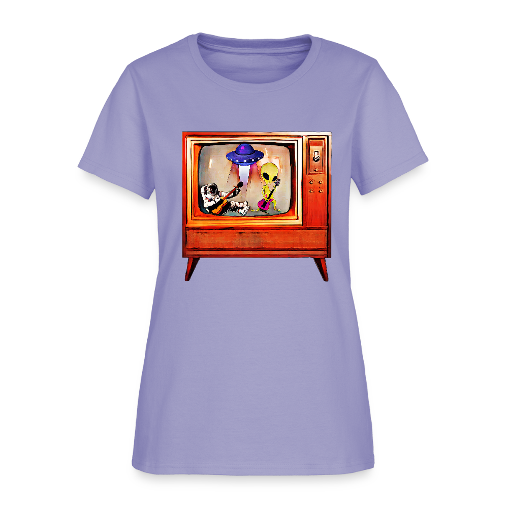 Rocking Astronaut and Alien - lavender