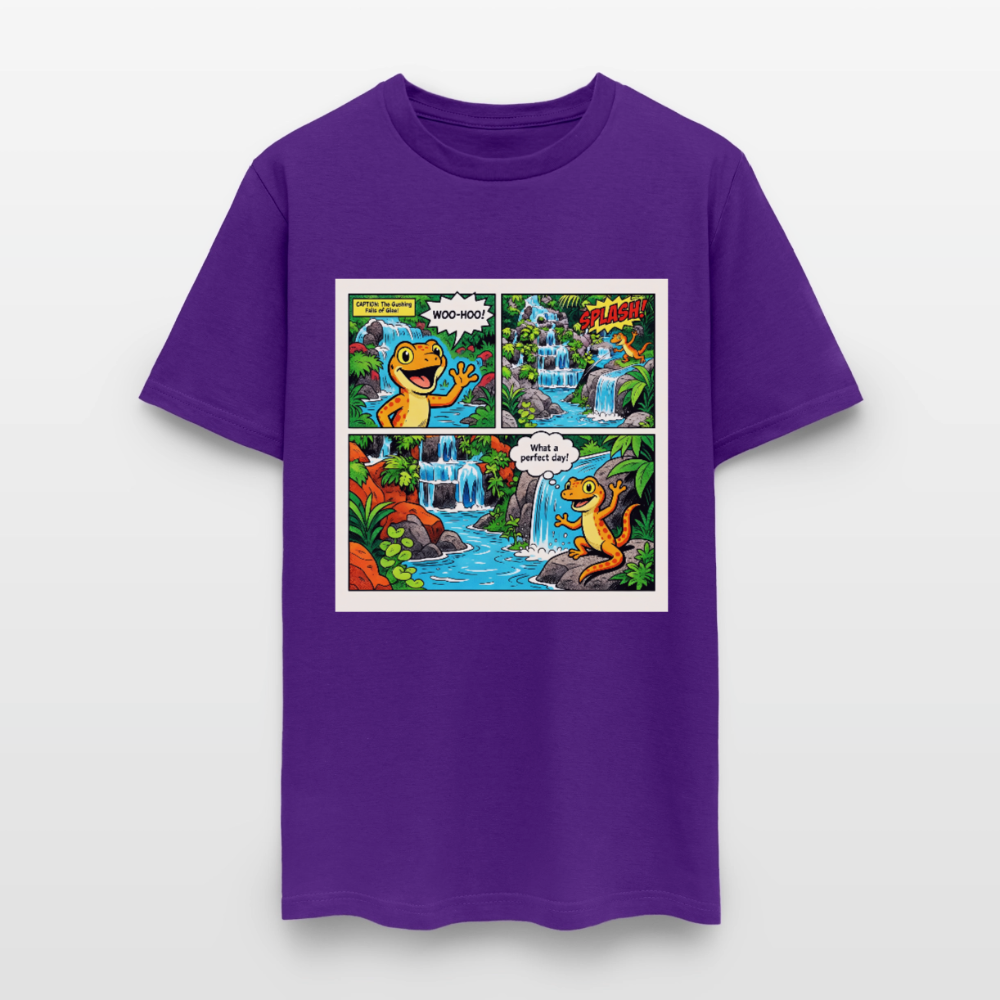 Comic Lizard - purple