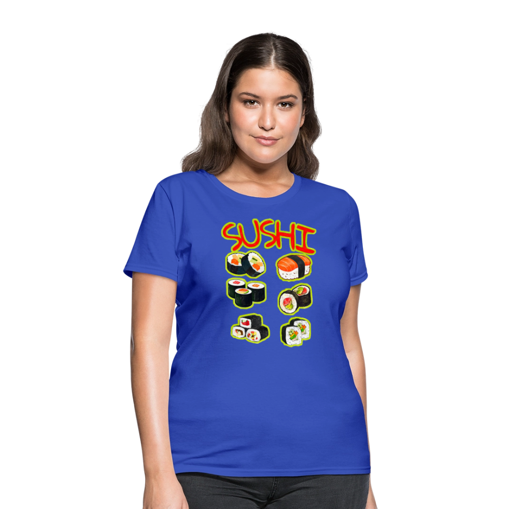 Sushi - royal blue