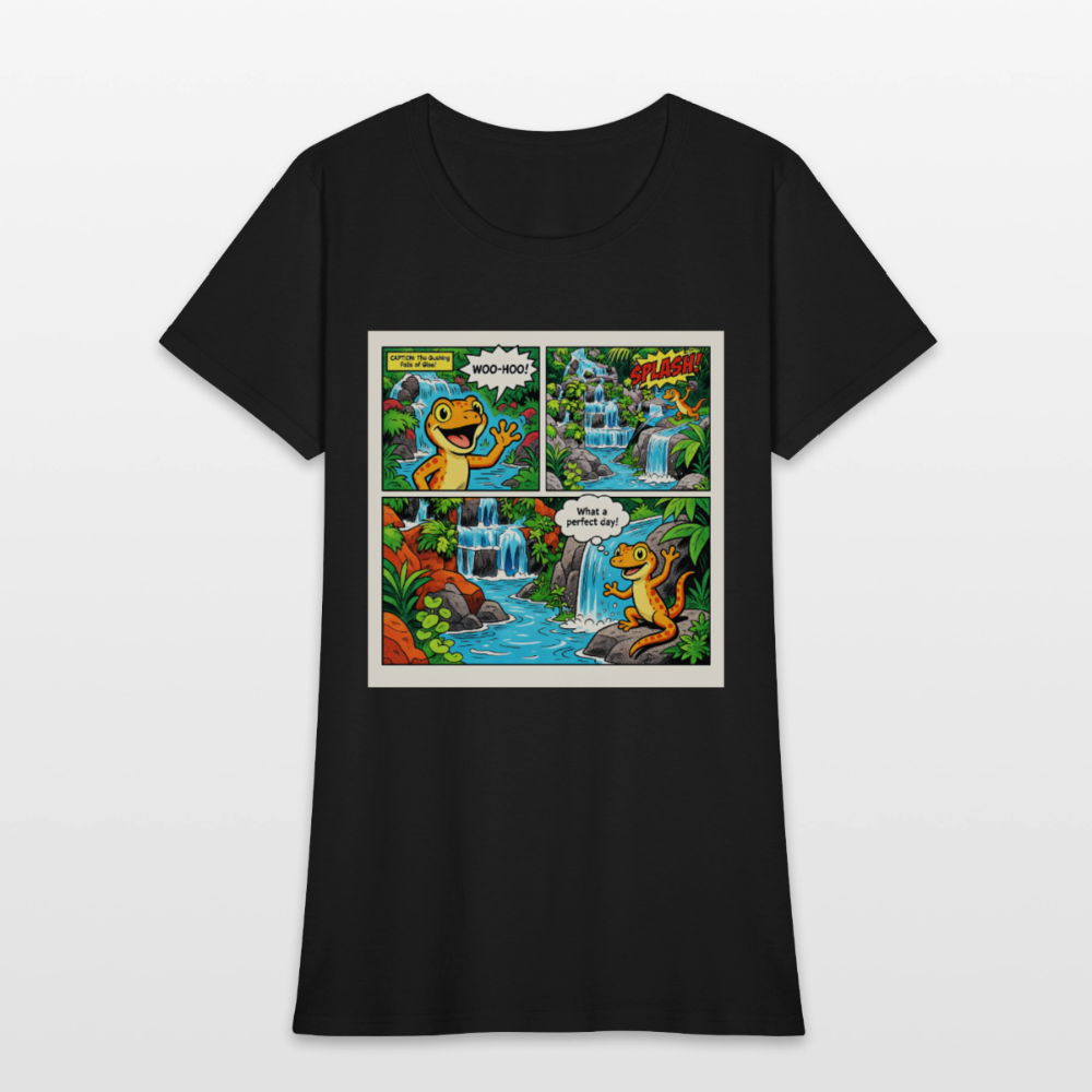 Comic Lizard - black