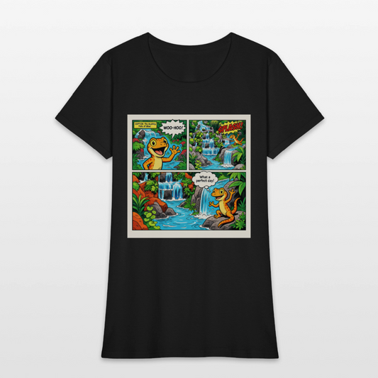 Comic Lizard - black