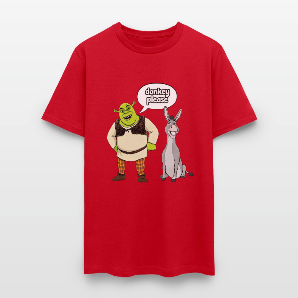 Donkey Please Shrek - red