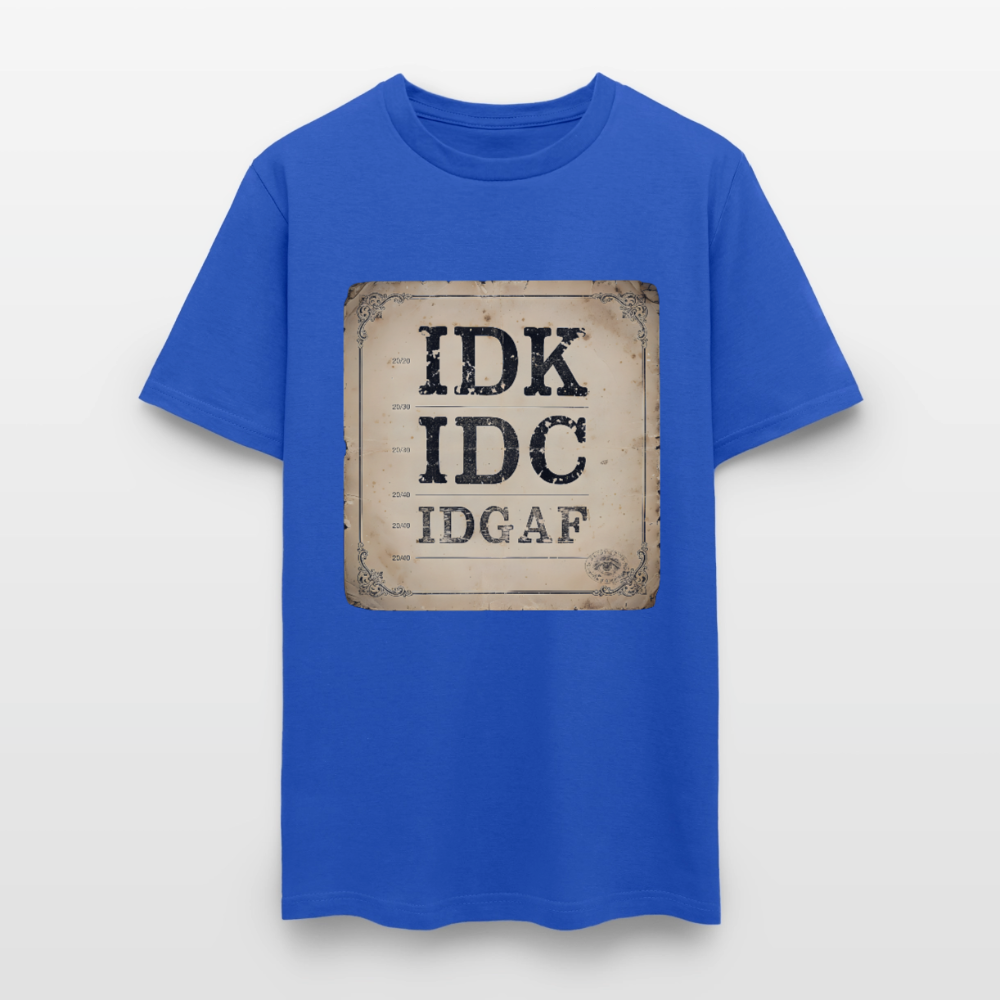 #1 Antique IDK - royal blue