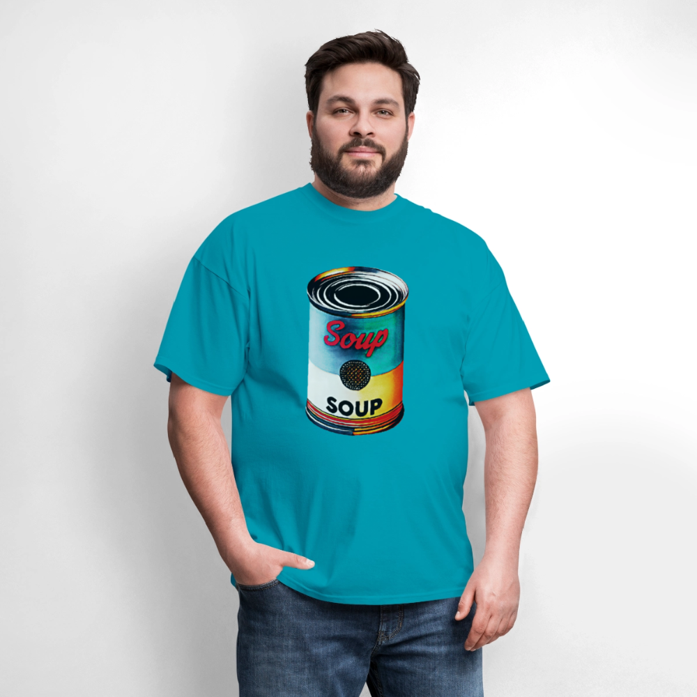 Canned Soup - turquoise