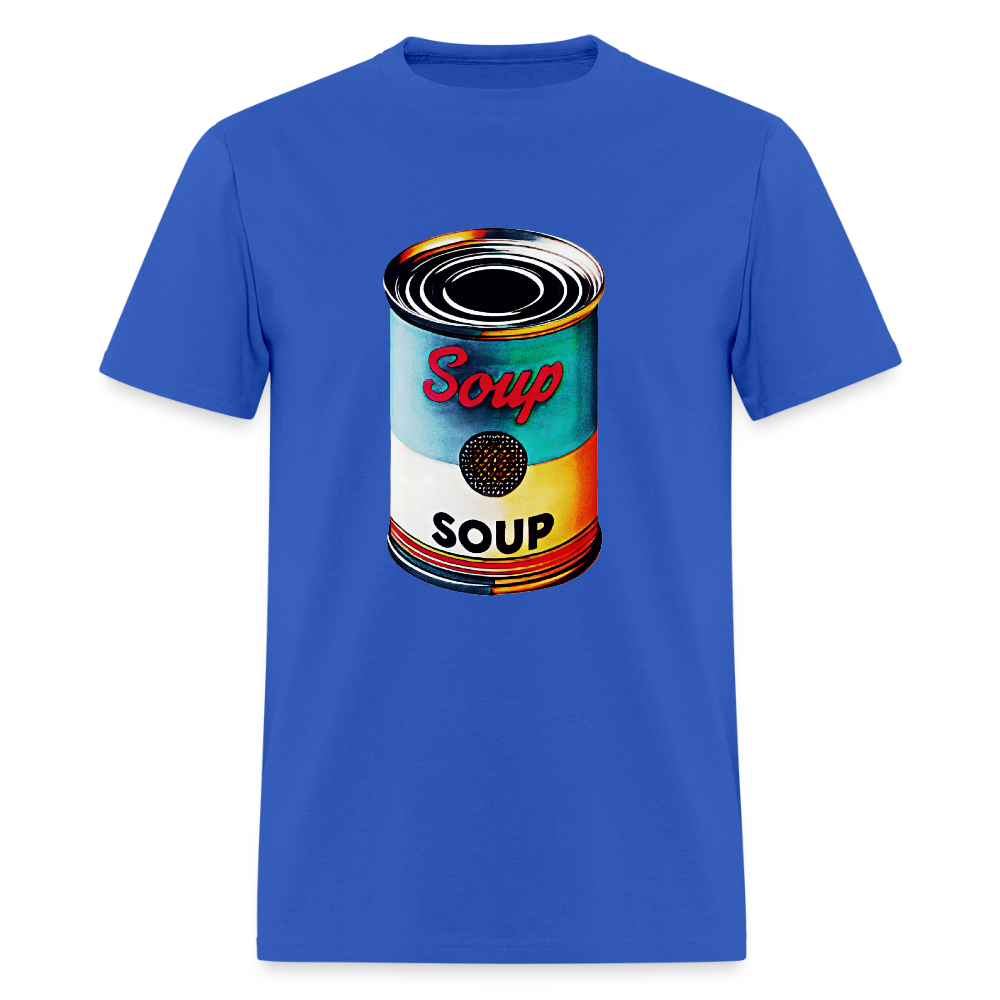 Canned Soup - royal blue