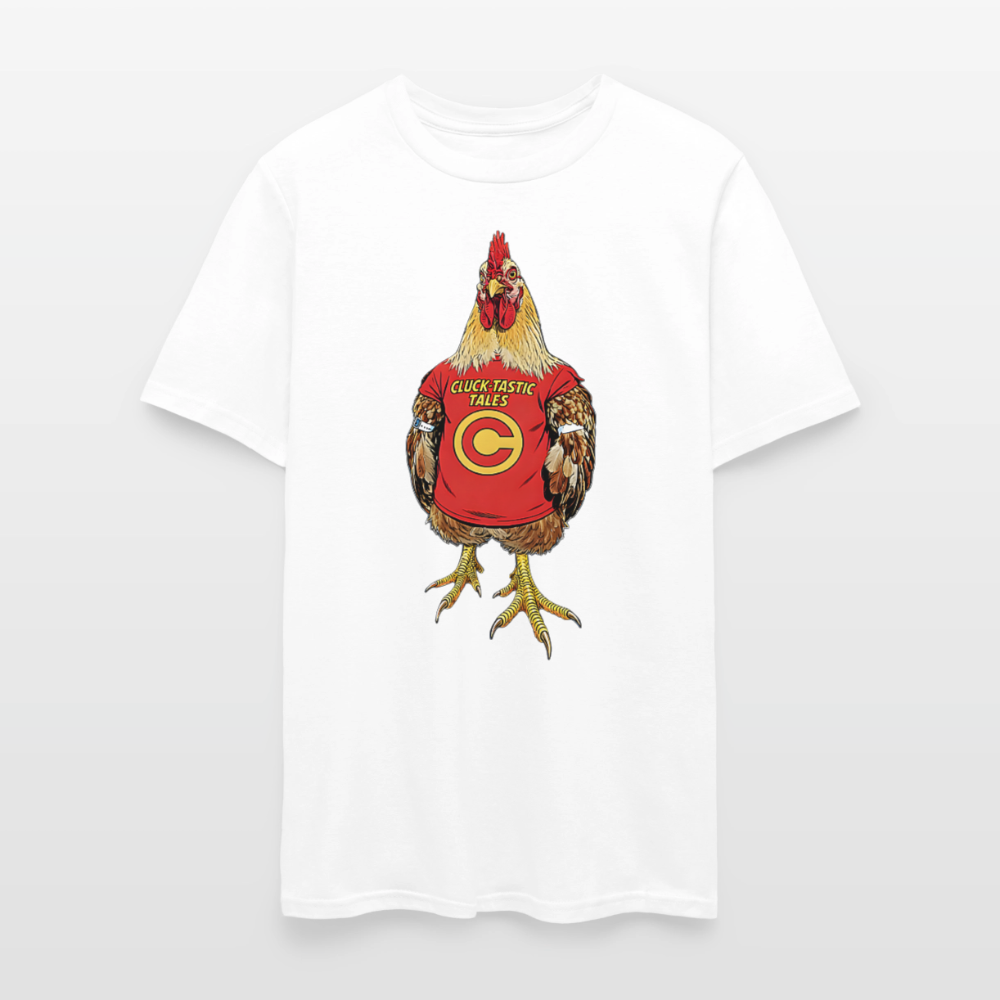 Cluck- Tastic - white