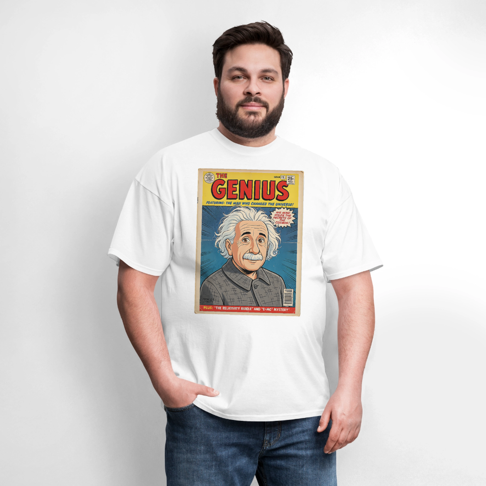 Albert Einstein #1 - white