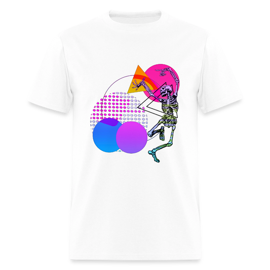 Dancing Skelton - white