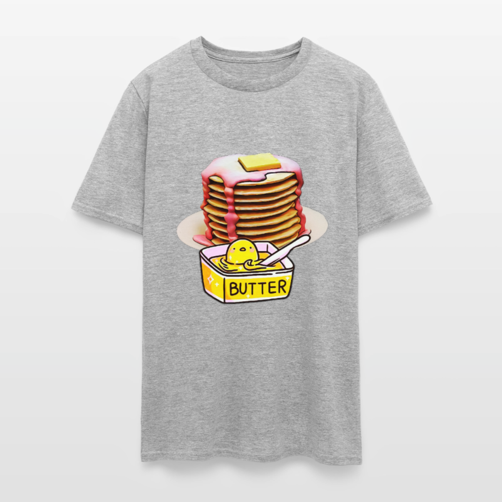 Pancakes and Butter - heather gray