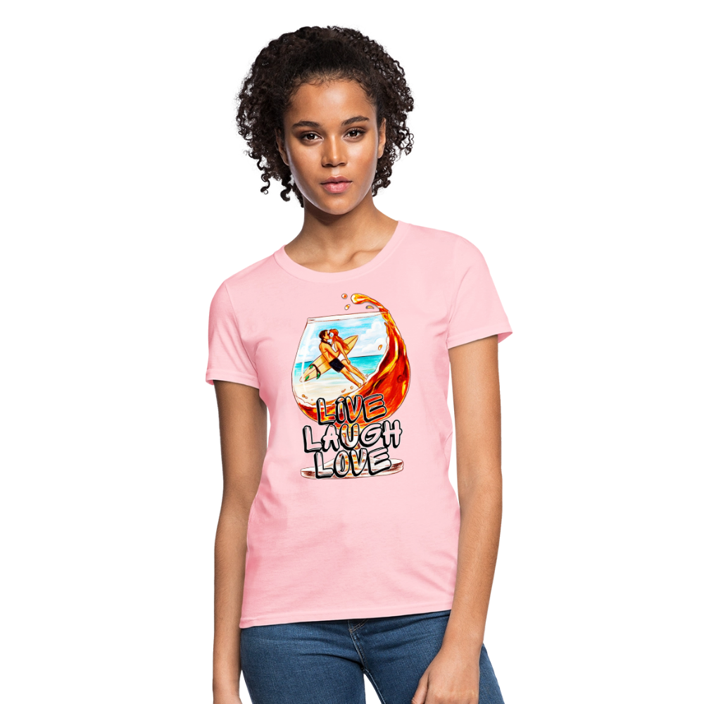 Live, Laugh, Love - pink