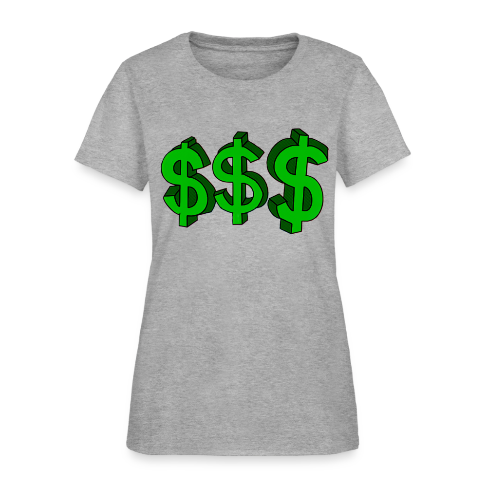 Dollar Sign - heather gray