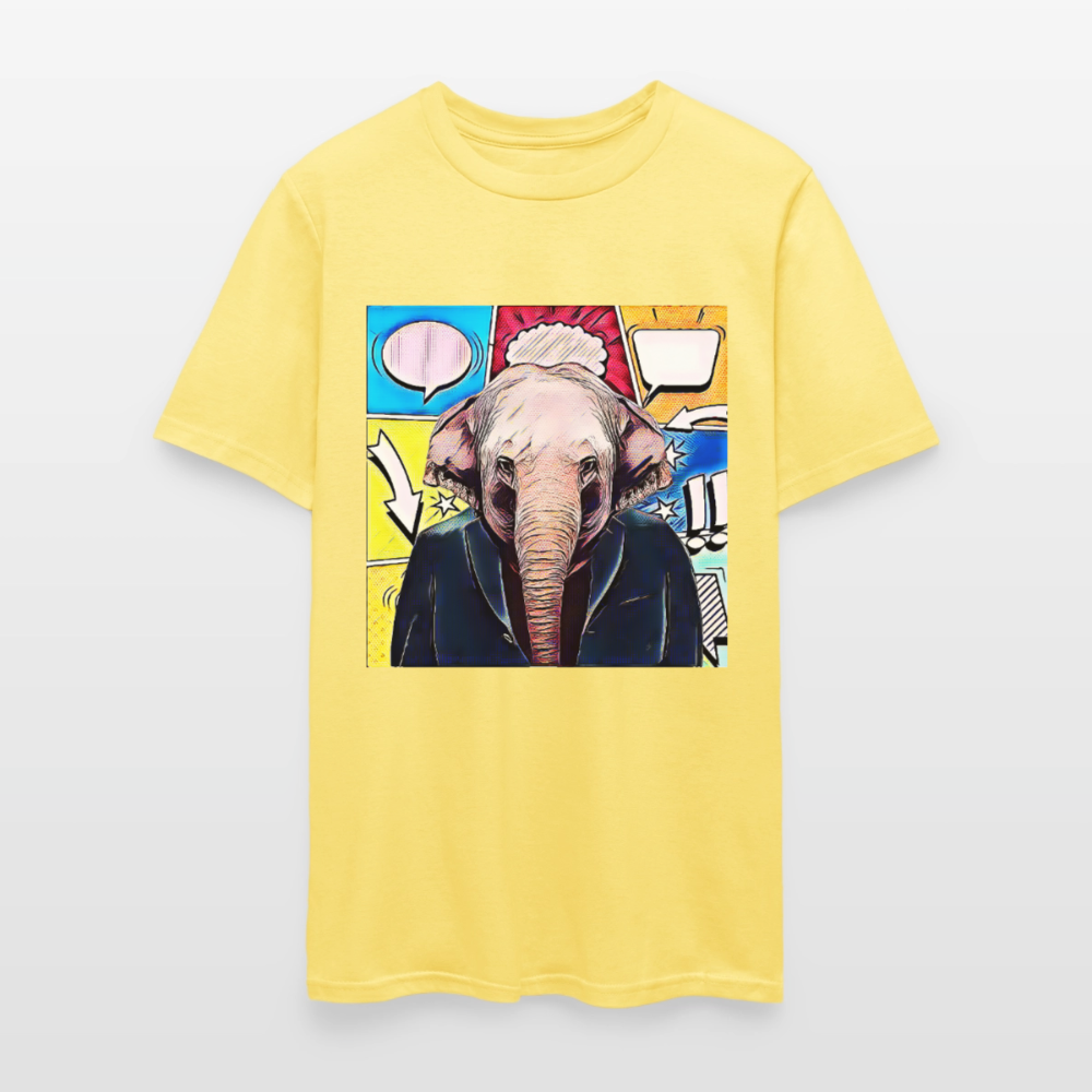 Elephant Party - cornsilk