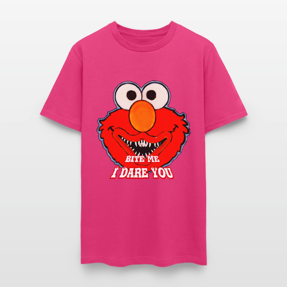 Bite Me Elmo - fuchsia