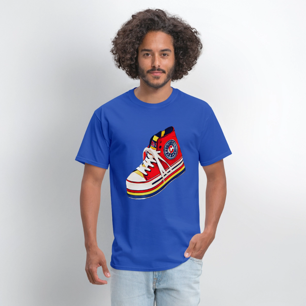 High Top Sneaker - royal blue