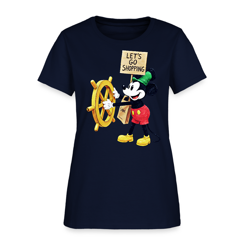 Let's Go Shopping - navy