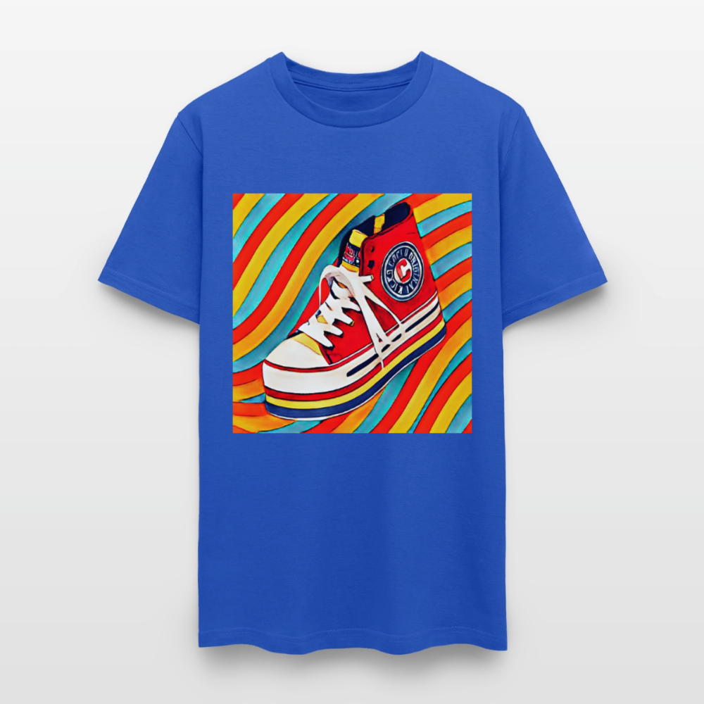 High Top Sneaker - royal blue