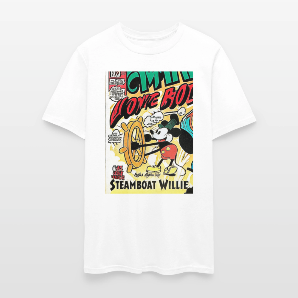 Steamboat Willie - white