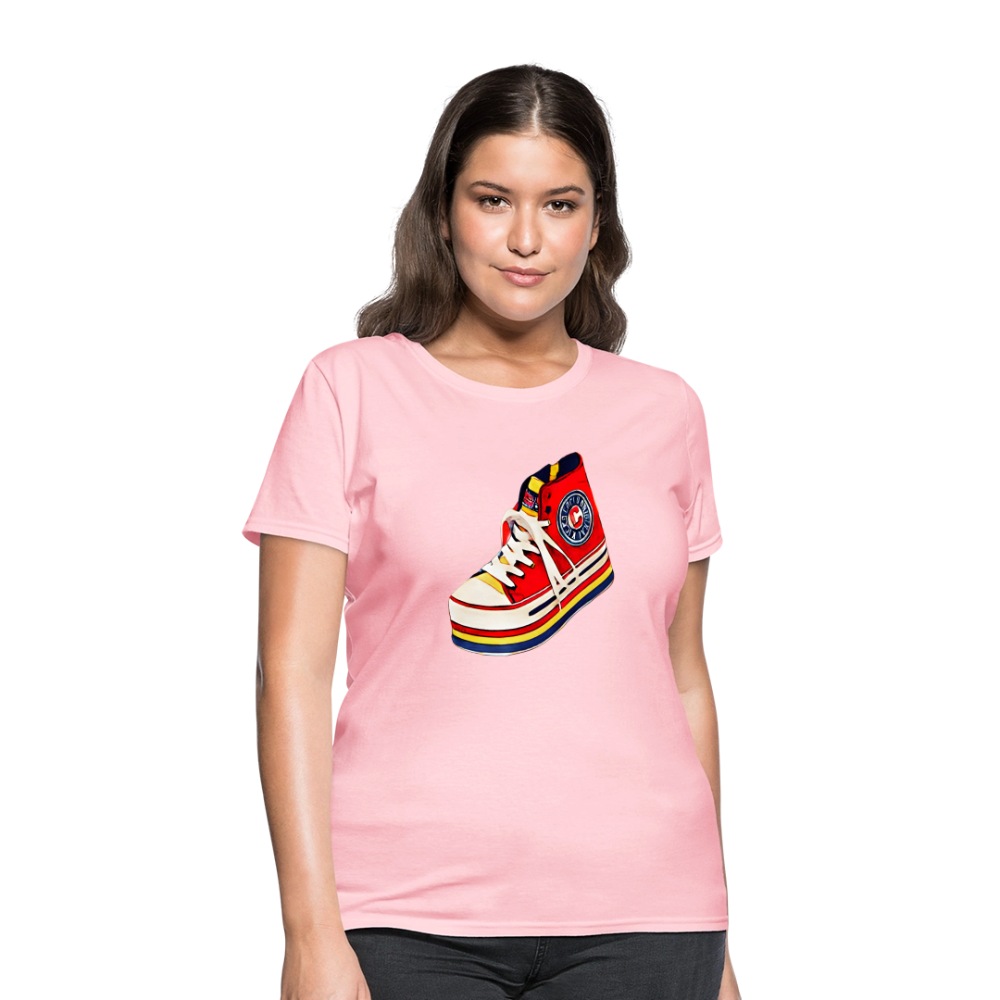 High Top Sneaker - pink
