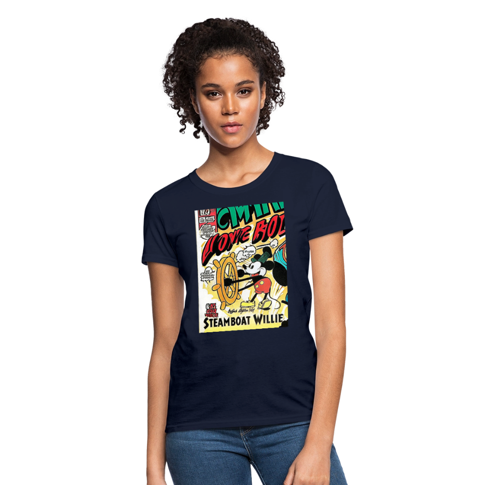 Steamboat Willie - navy