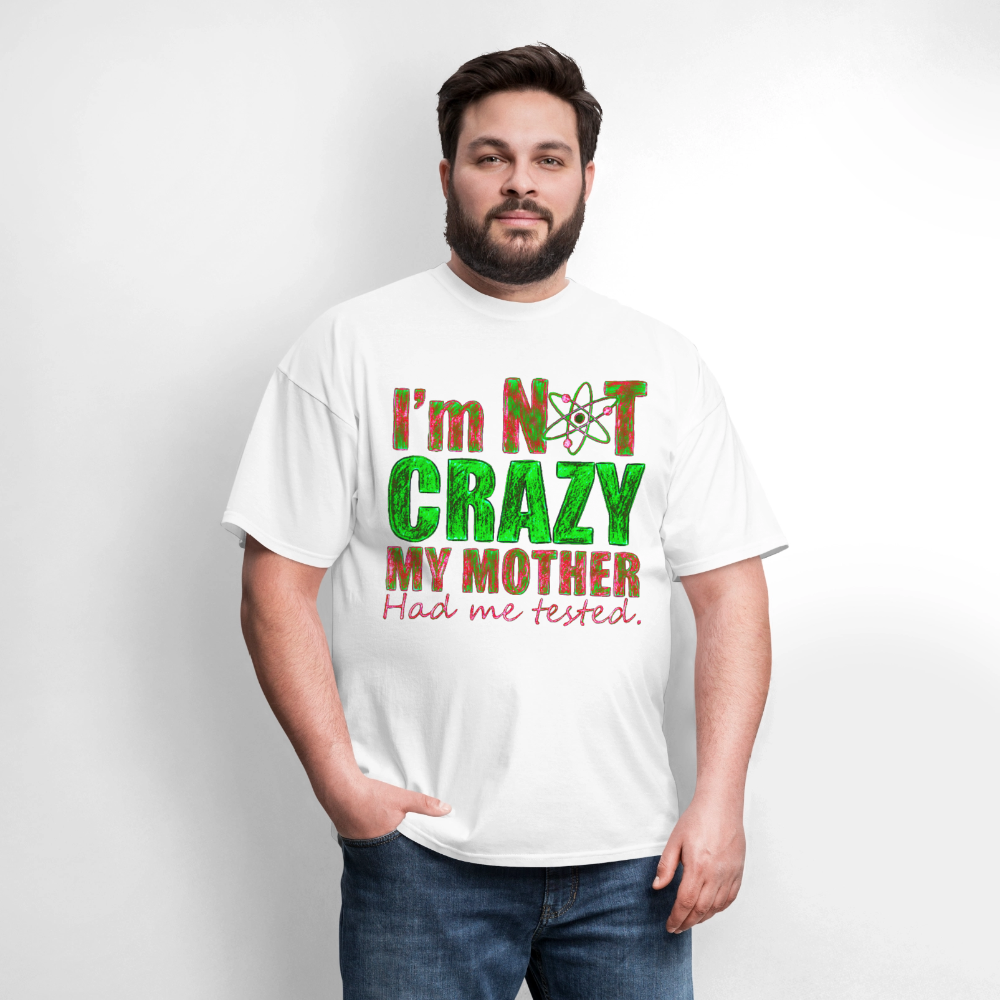 I'm Not Crazy - white