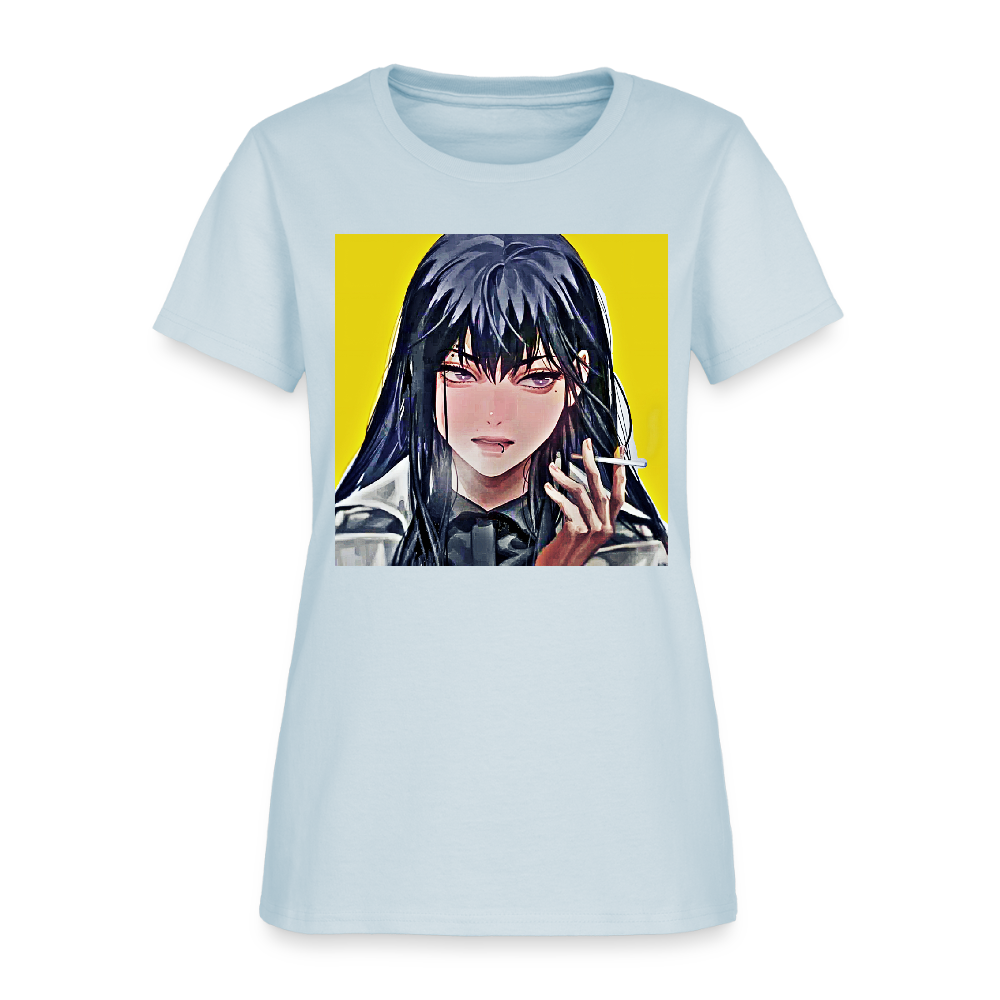 Mysterious Woman - light blue