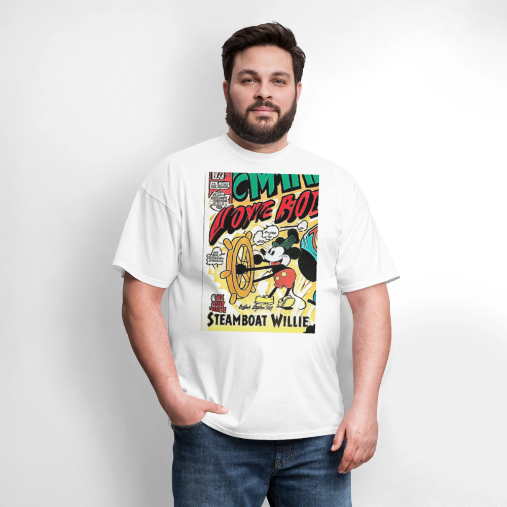 Steamboat Willie - white