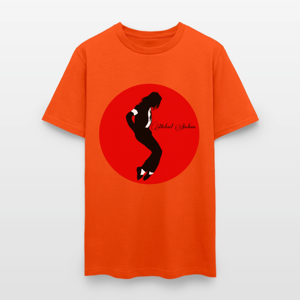 #1 Michael King Of Pop - orange