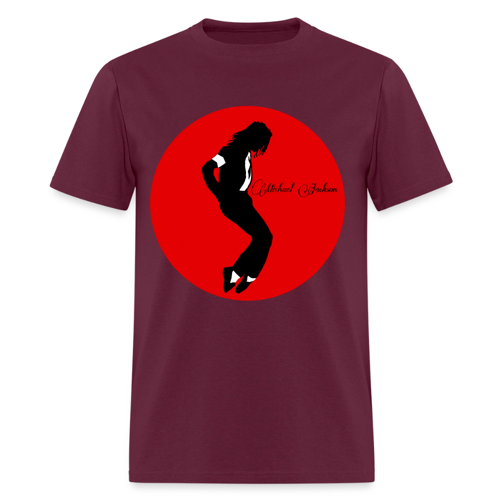 #1 Michael King Of Pop - burgundy