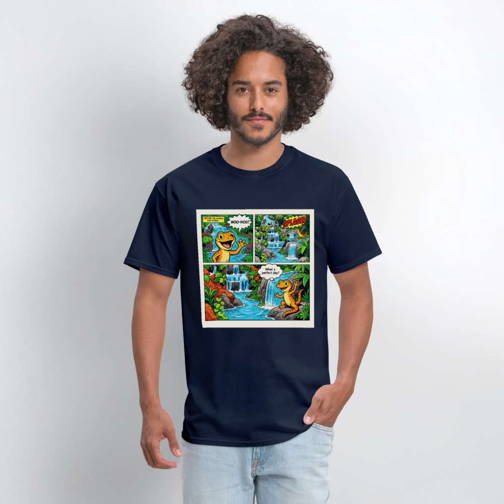 Comic Lizard - navy