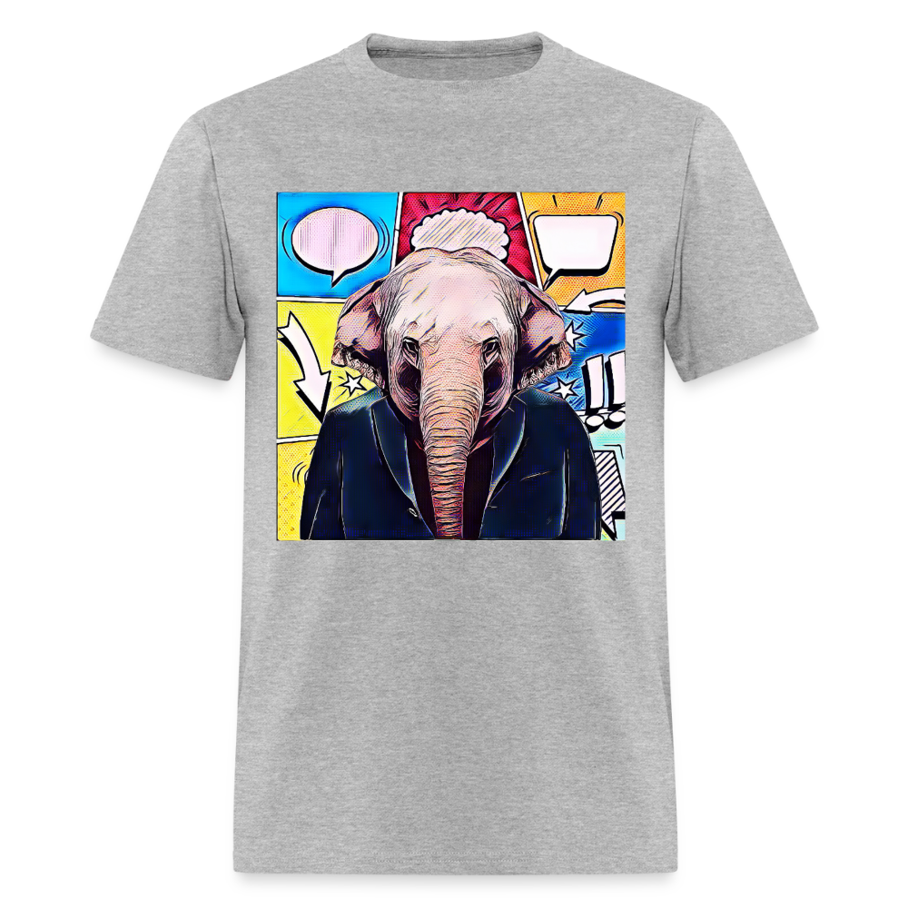 Elephant Party - heather gray