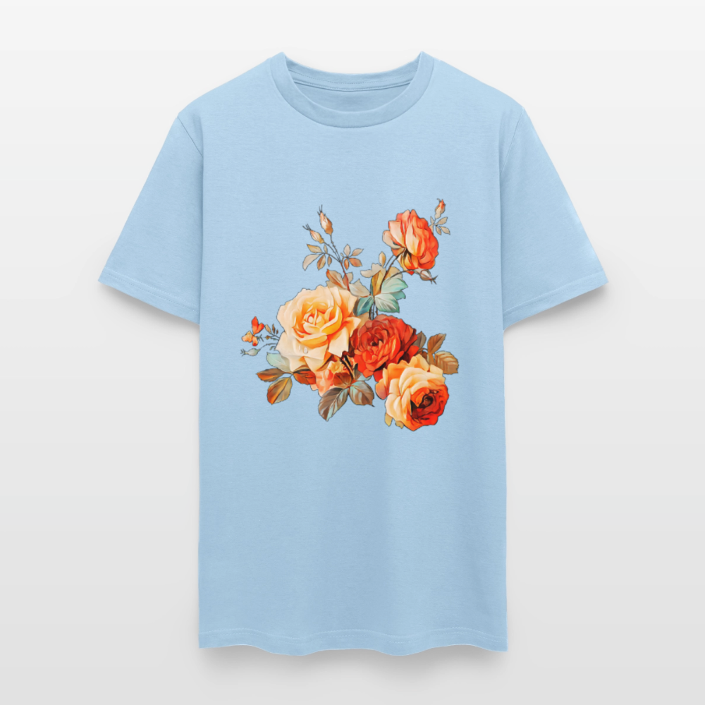 English Bouquet - powder blue