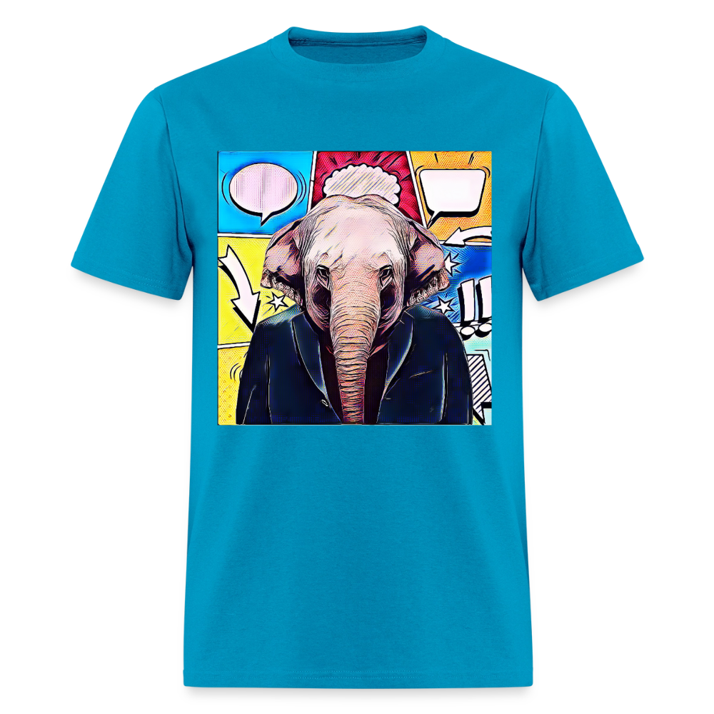 Elephant Party - turquoise