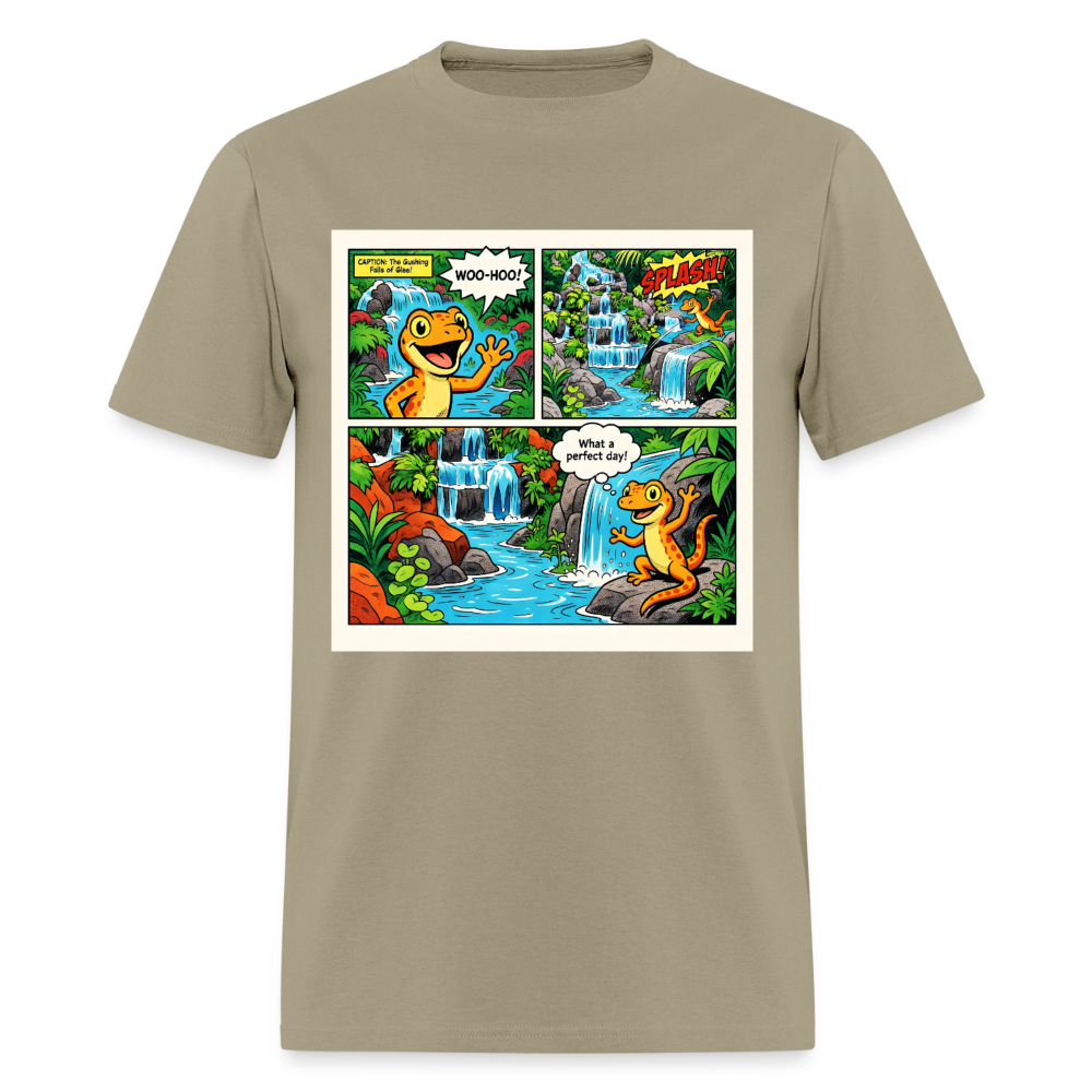 Comic Lizard - khaki