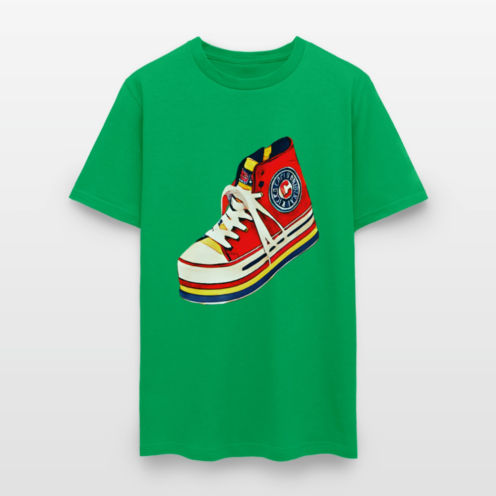 High Top Sneaker - bright green