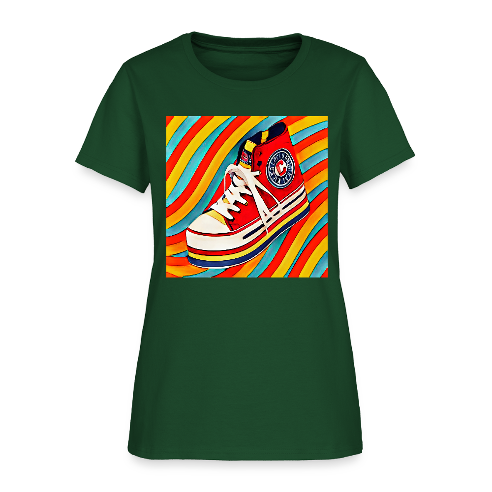 High Top Sneaker - forest green