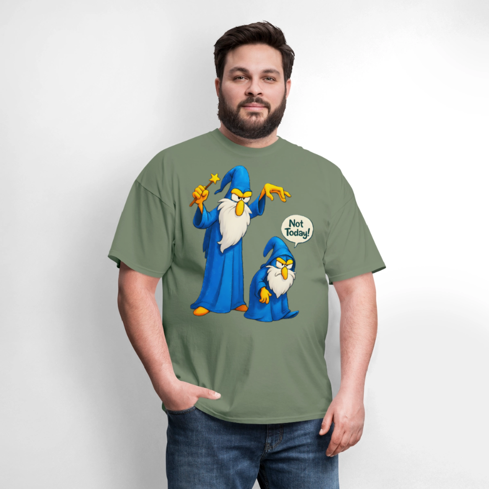 Angry Wizard - military green