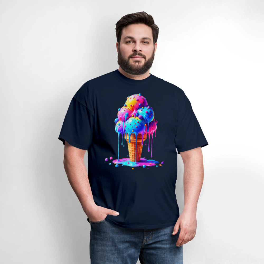 Melting Rainbow - navy