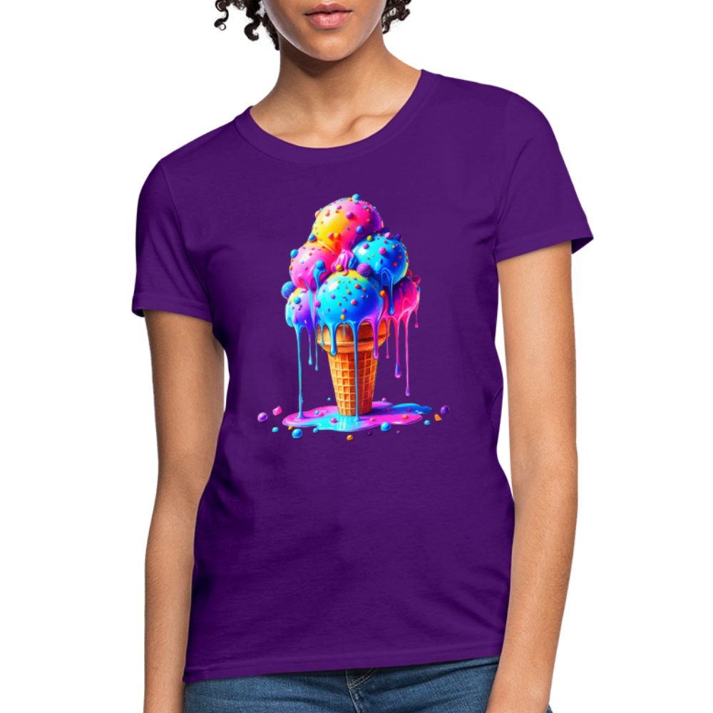 Melting Rainbow - purple