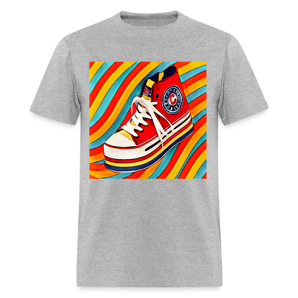 High Top Sneaker - heather gray