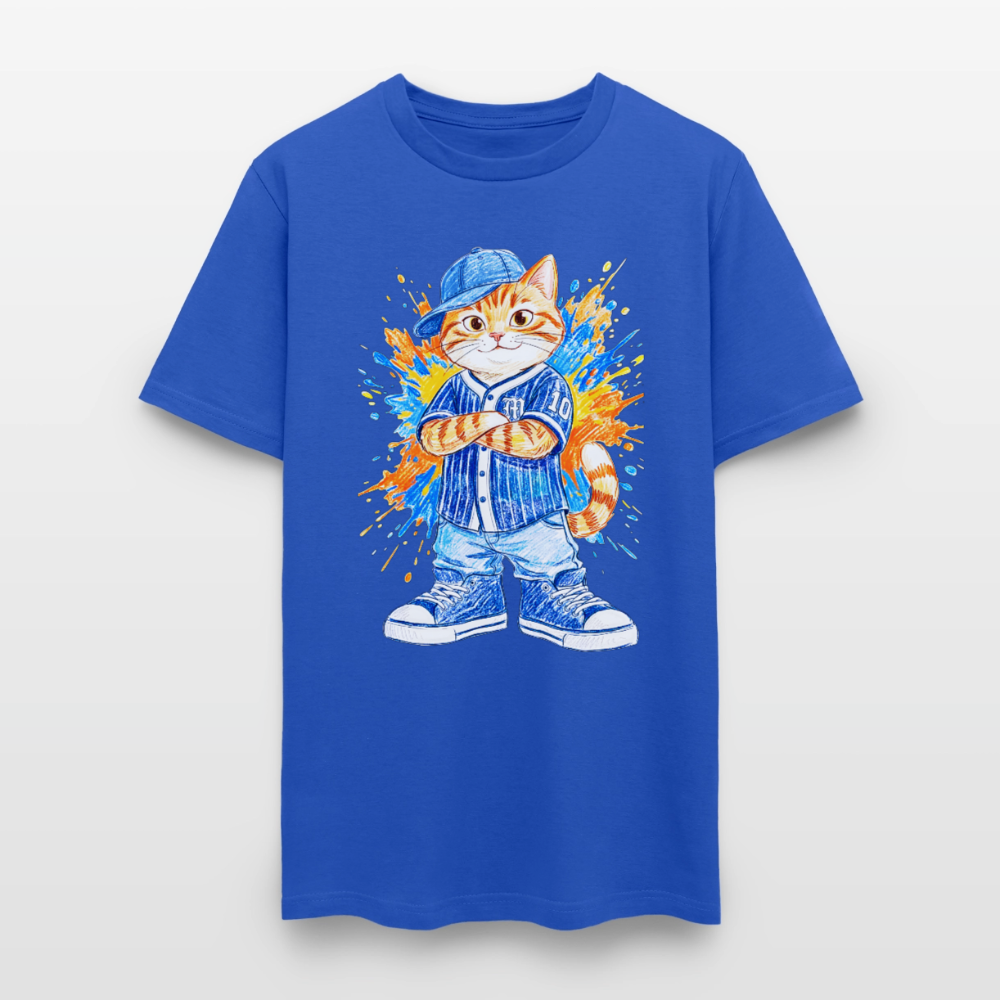 Cool Cat - royal blue