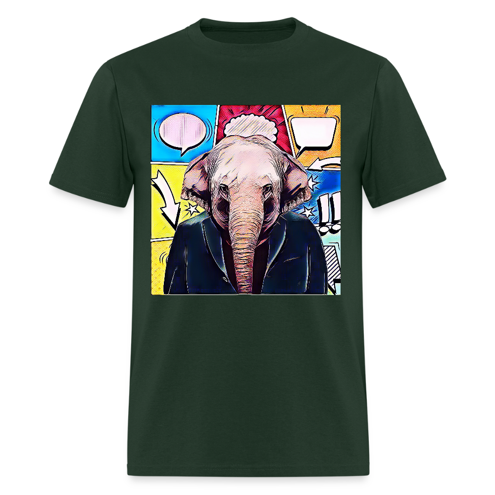 Elephant Party - forest green