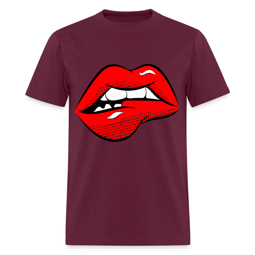 Lips - burgundy
