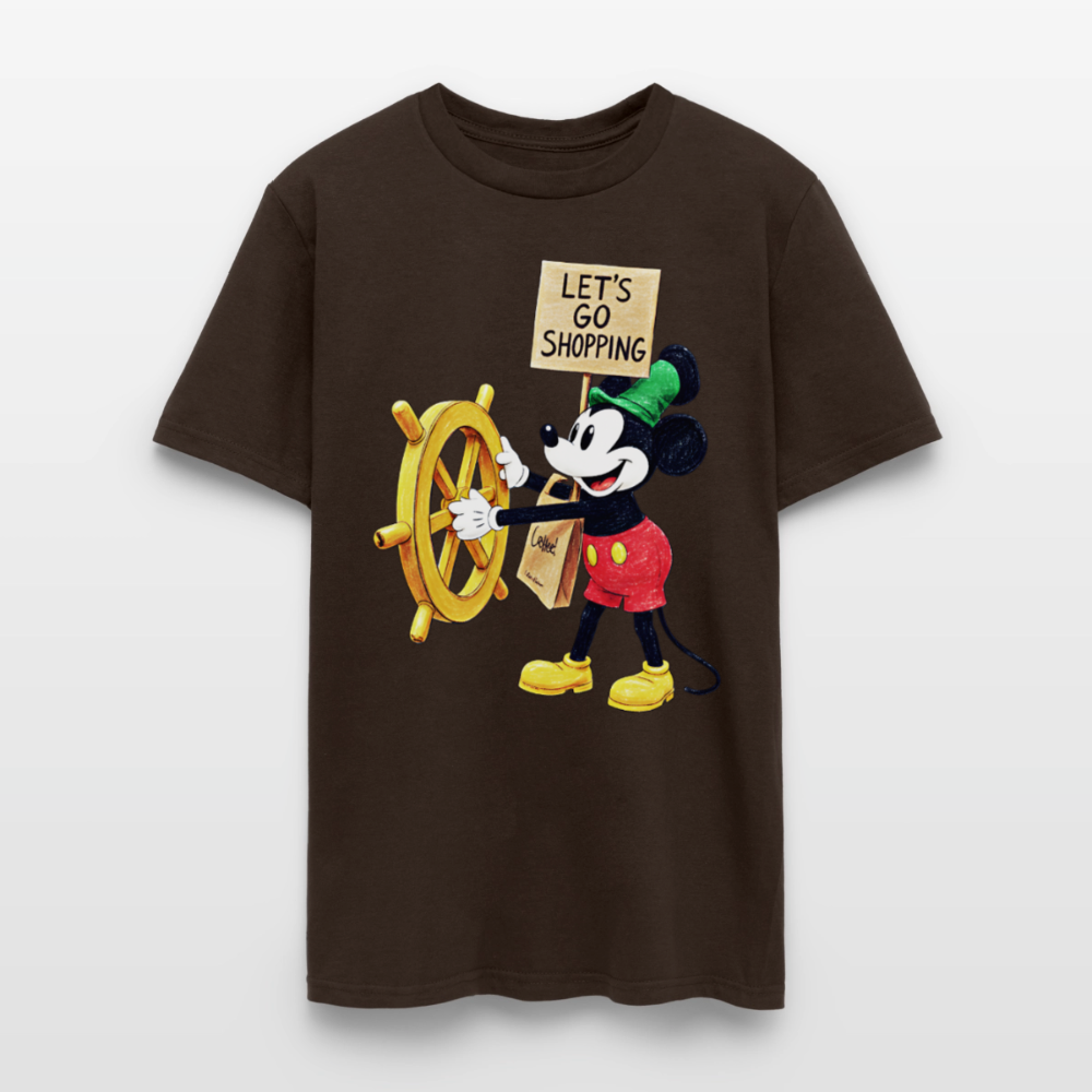 Let's Go Shopping - brown