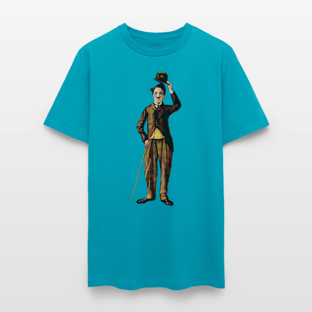 Charlie Chaplin - turquoise