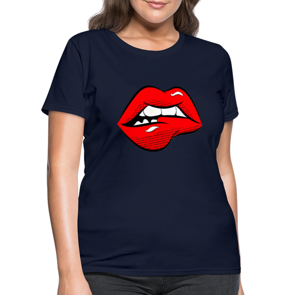 Lips - navy