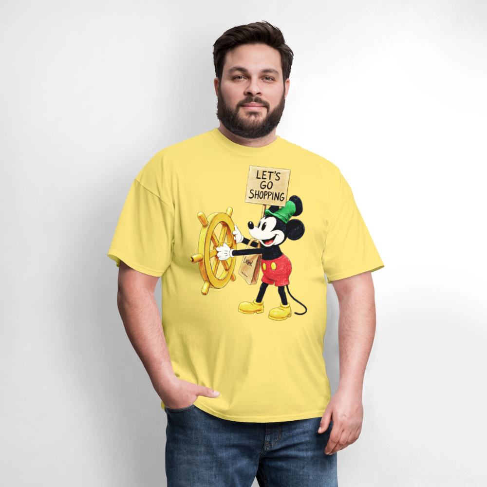 Let's Go Shopping - cornsilk