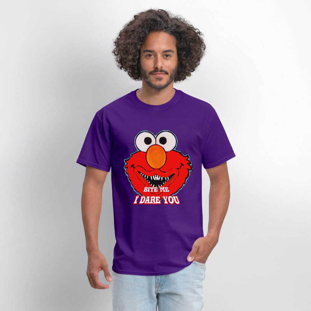 Bite Me Elmo - purple
