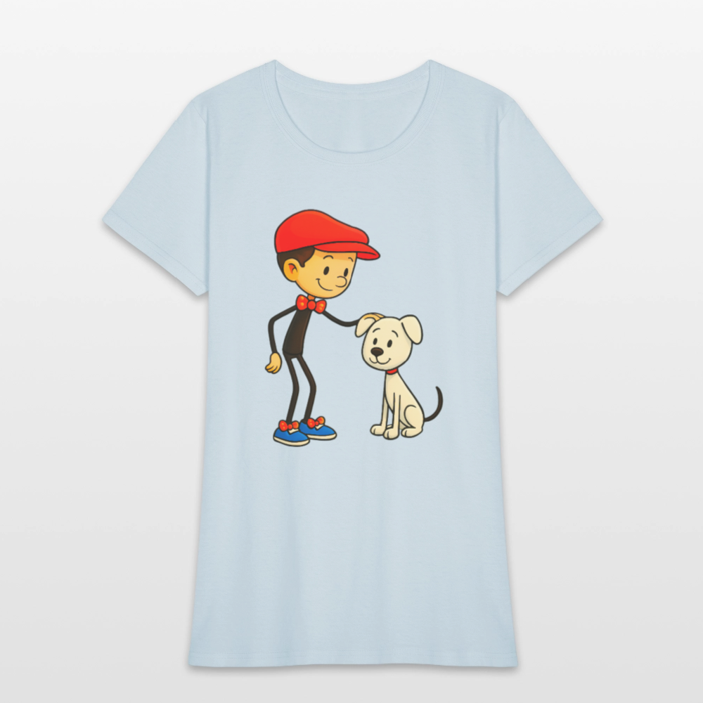 A Dog And His Best Friend - light blue